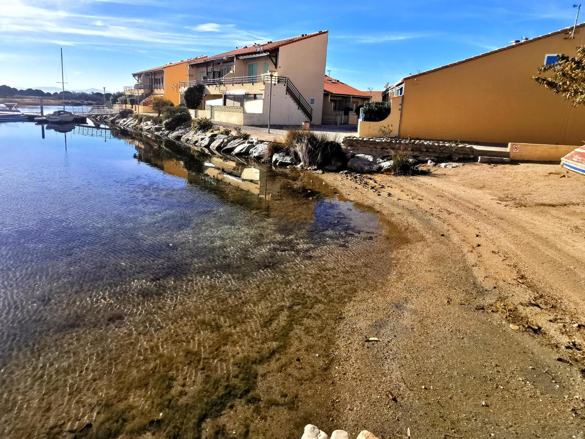 Appartement Coup De Coeur Les Pieds Dans L'Eau Le Barcarès Extérieur photo