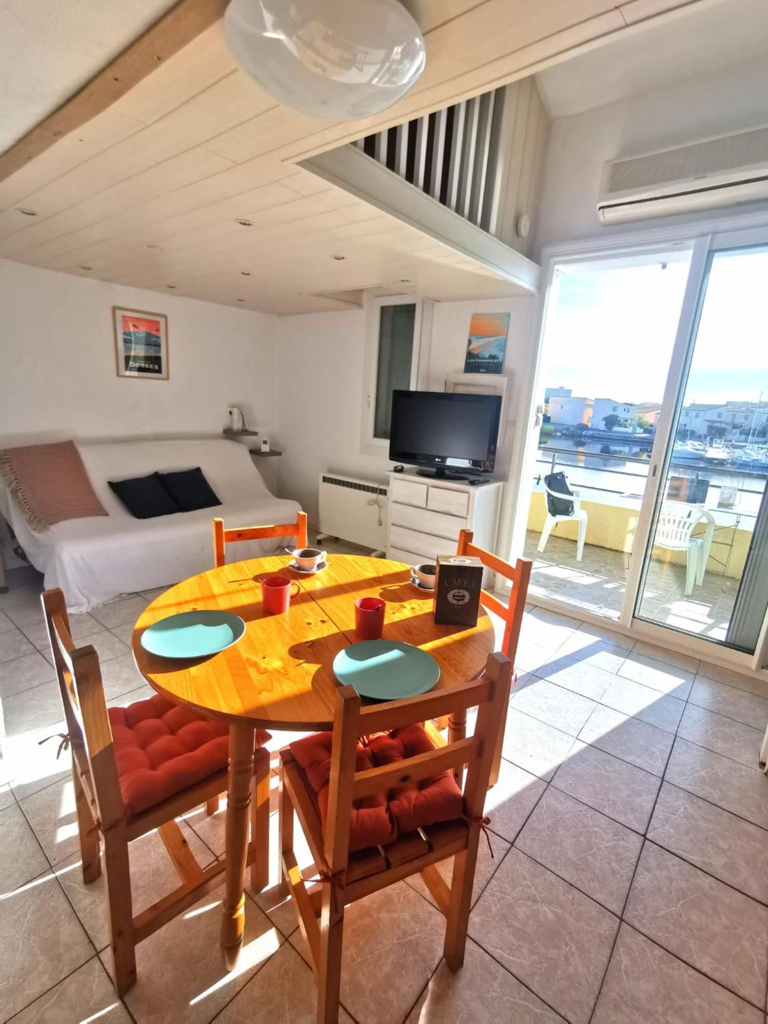 Appartement Coup De Coeur Les Pieds Dans L'Eau Le Barcarès Extérieur photo